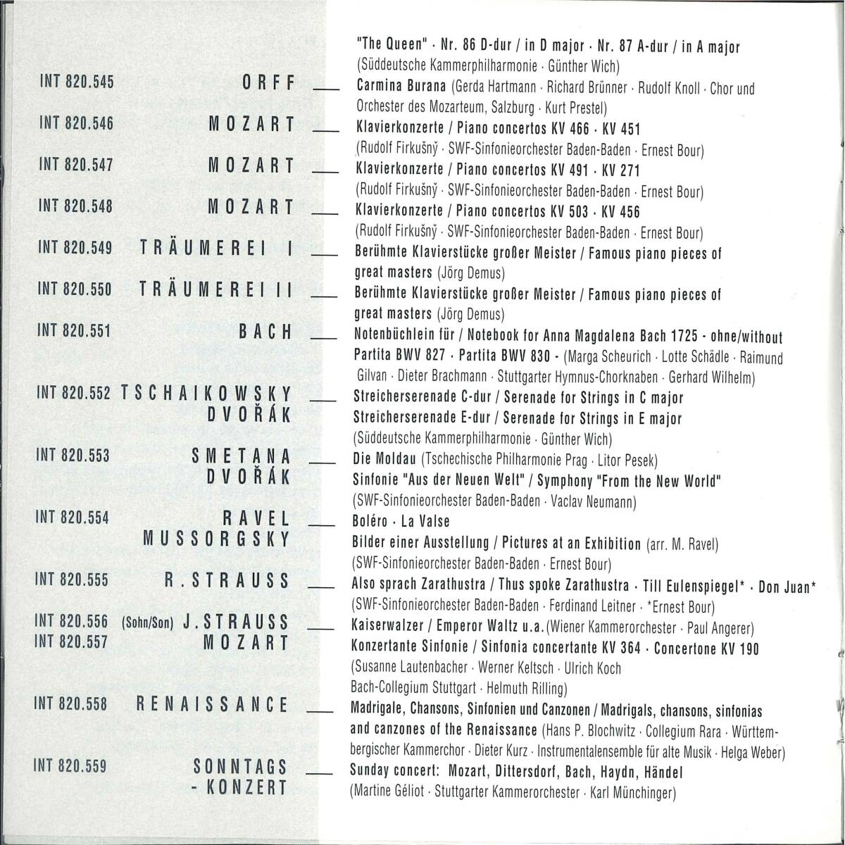 独Intercord★ミュンヒンガーのハイドン交響曲第45&92番_画像8