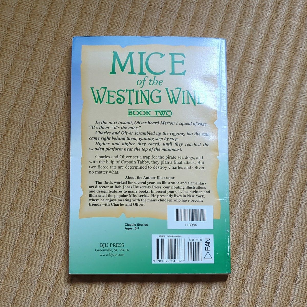 洋書　　MICE OF THE WESTING WIND