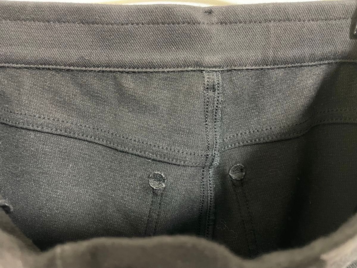 ユニクロ　パンツ　ズボン  ブラック　ヒートテック　L　着用回数極少　大きいサイズ