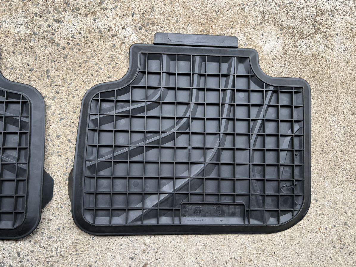 [26][ free shipping ]BMW original accessory X1 X2 F48 F39 rear left right rubber mat all weather mat Raver mat 