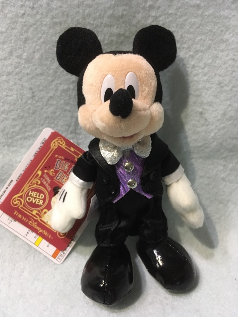  Tokyo Disney si-15 годовщина биг-бэнд свекла Mickey Mouse мягкая игрушка значок новый товар не использовался товар 