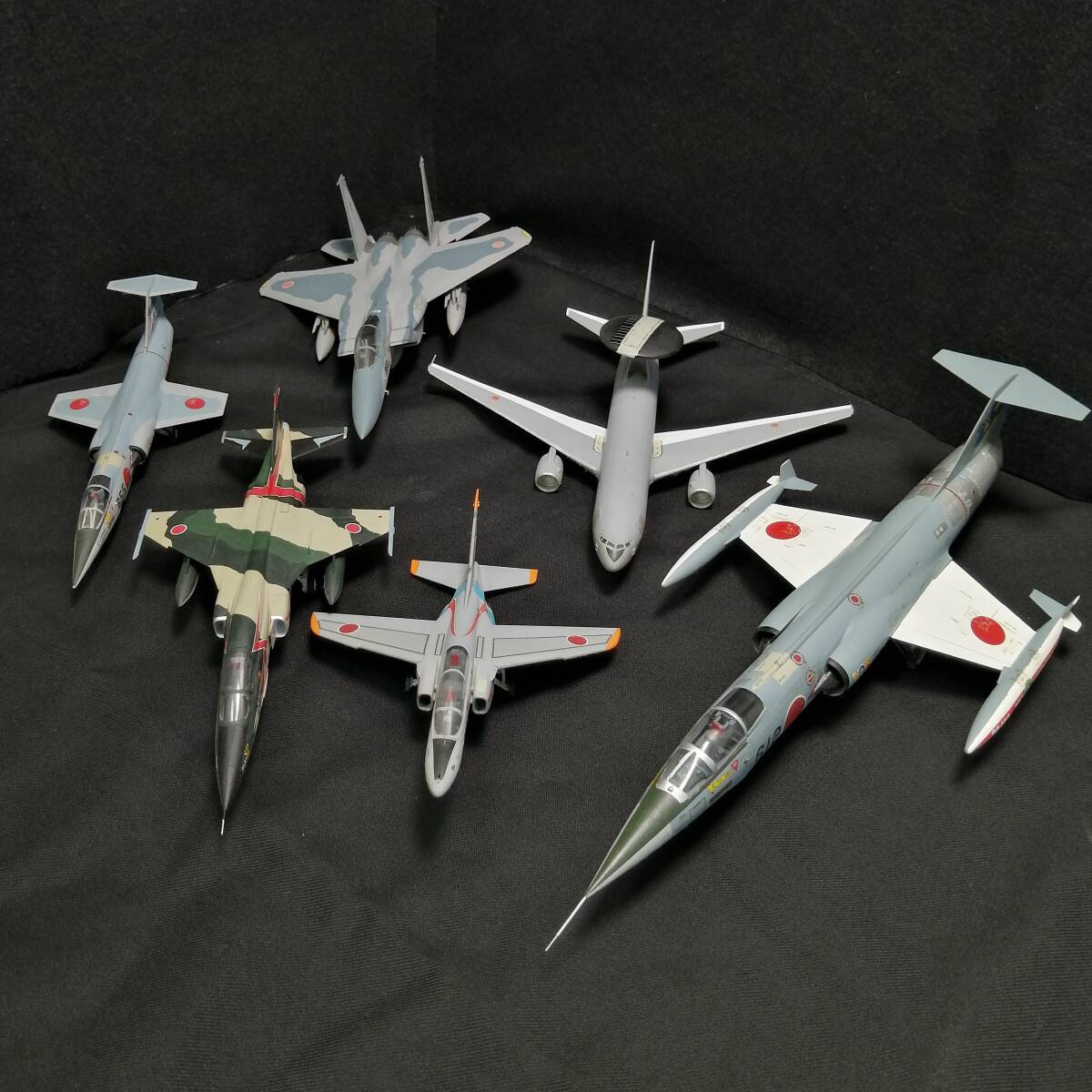 10r50 Star Fighter aircraft model e- wax self .. summarize . Hasegawa Japan fighter (aircraft) collection DRAGON Eagle painted 1000-