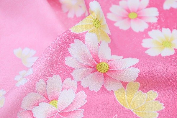 cherry*z2530lr*. industry. thought . making * two shaku sleeve small long-sleeved kimono * pink series * graduation ceremony two shaku sleeve hakama easy dressing long-sleeved kimono street ..kimono[ secondhand goods / poly- ]