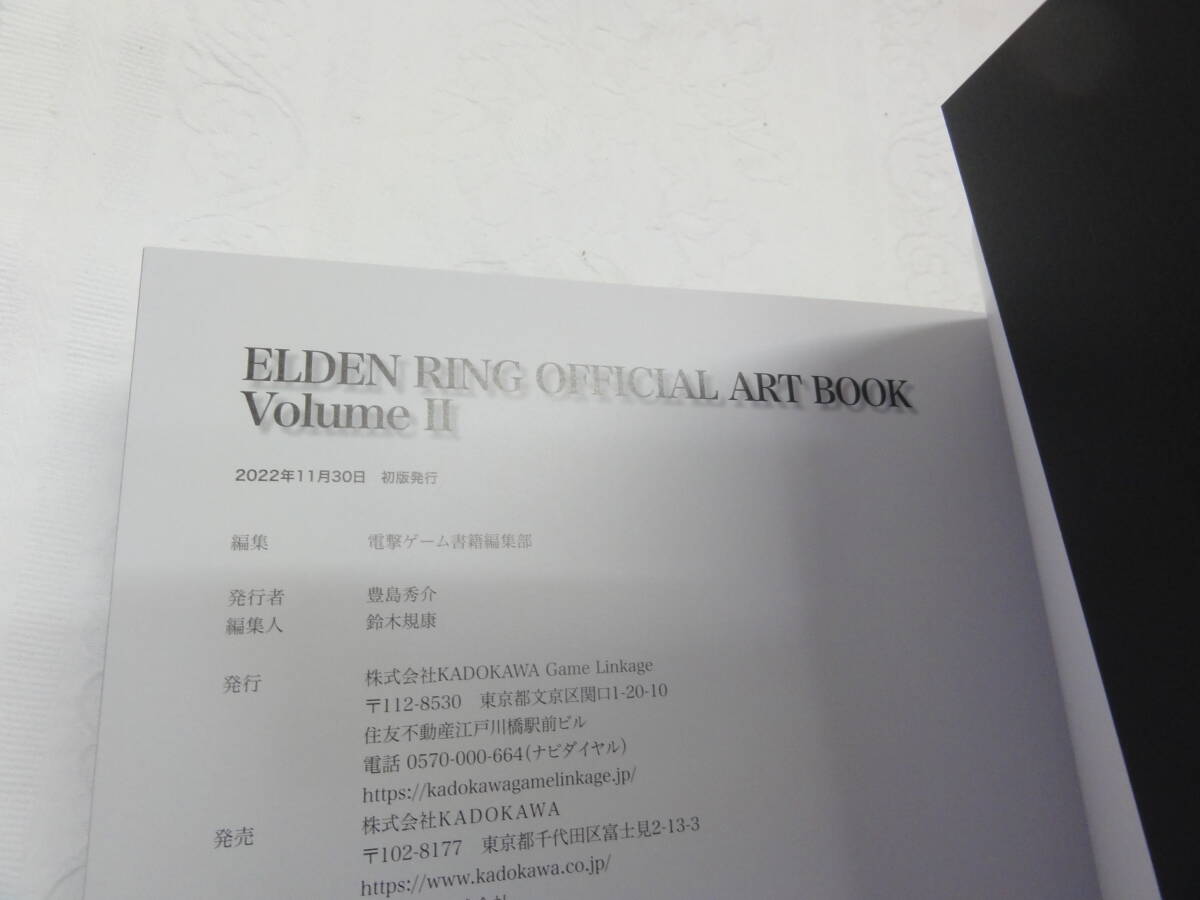 W884 数量限定初回特典付き アートブック 初版 エルデンリング ELDEN RING OFFICIAL ART BOOK Volume I/Ⅱ キャラファイングラフ_画像7