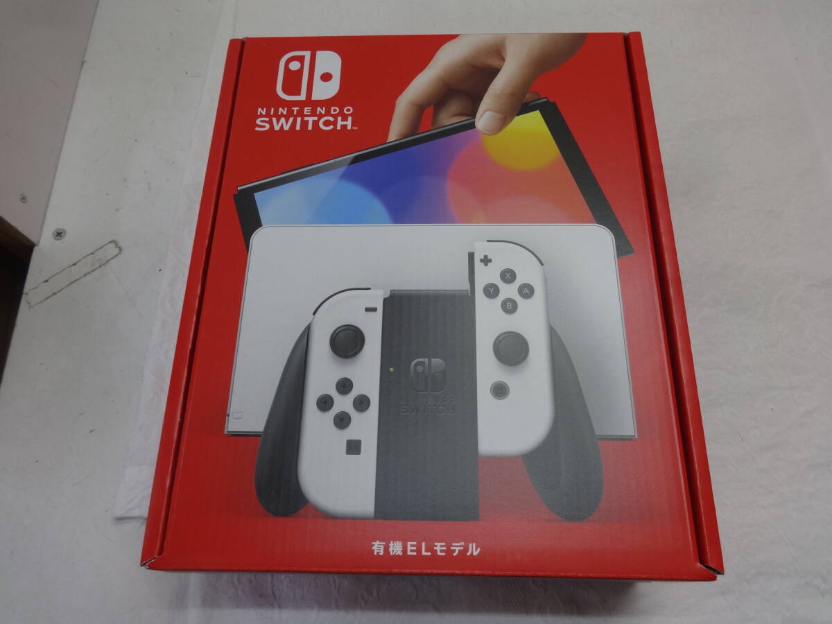 Y918 Nintendo Switch ニンテンドースイッチ本体 有機ELモデル 未使用品_画像1