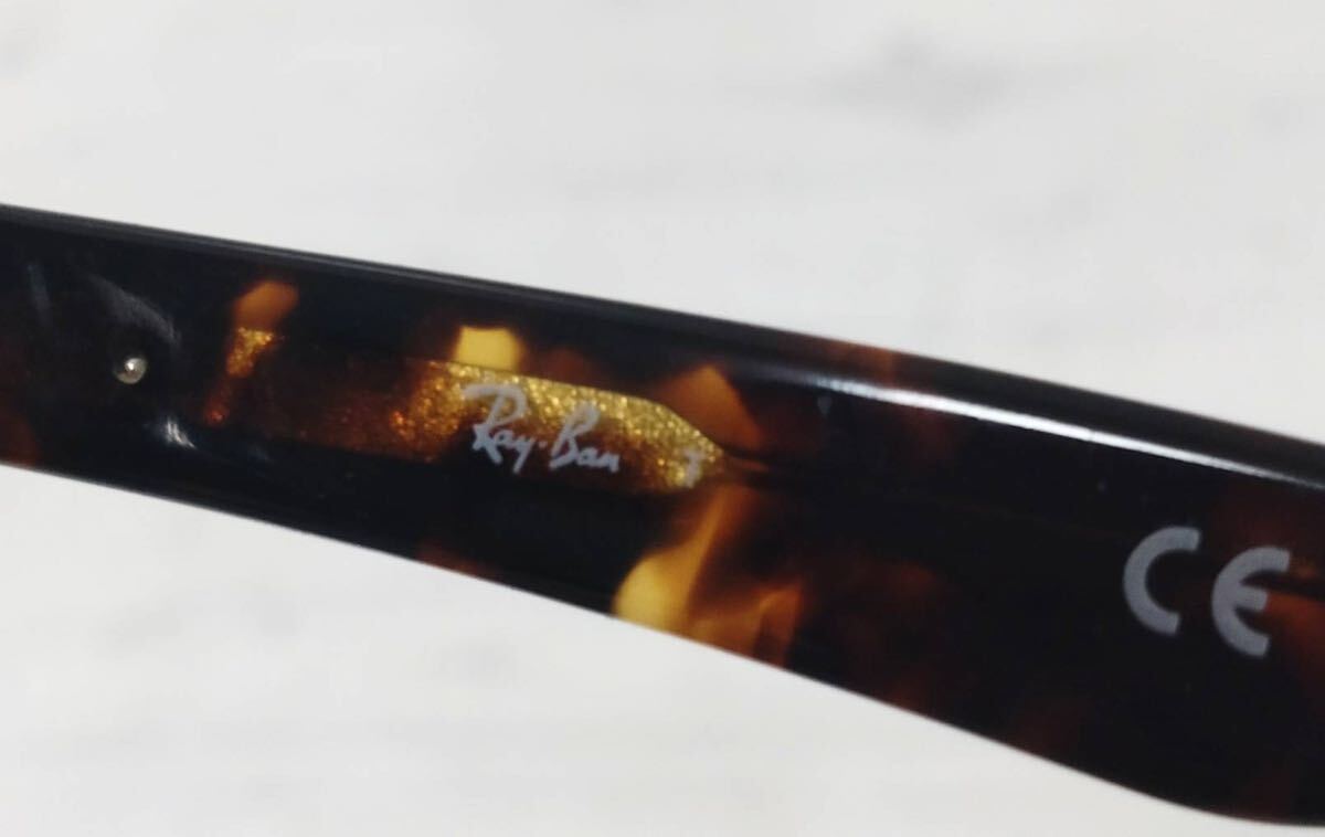 ■ Ray-Ban ■ レイバン RB 5344-D 2243 55口16 145 メガネ 眼鏡 度入り ケース付き サングラス _画像8