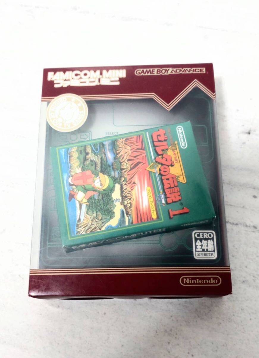 # new goods unused # GAMEBOY ADVANCE Zelda. legend 1 FAMICOM MINI Game Boy Advance Famicom Mini disk system soft 