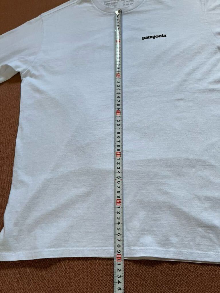 patagonia パタゴニア ロングTシャツ　バックプリント　アウトドア　USED 古着_画像5