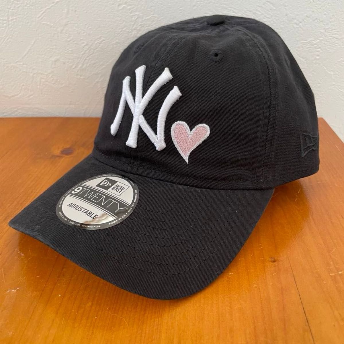 ニューエラ NY　ヤンキース　ブラック　ハート 新品　New Era　キャップ