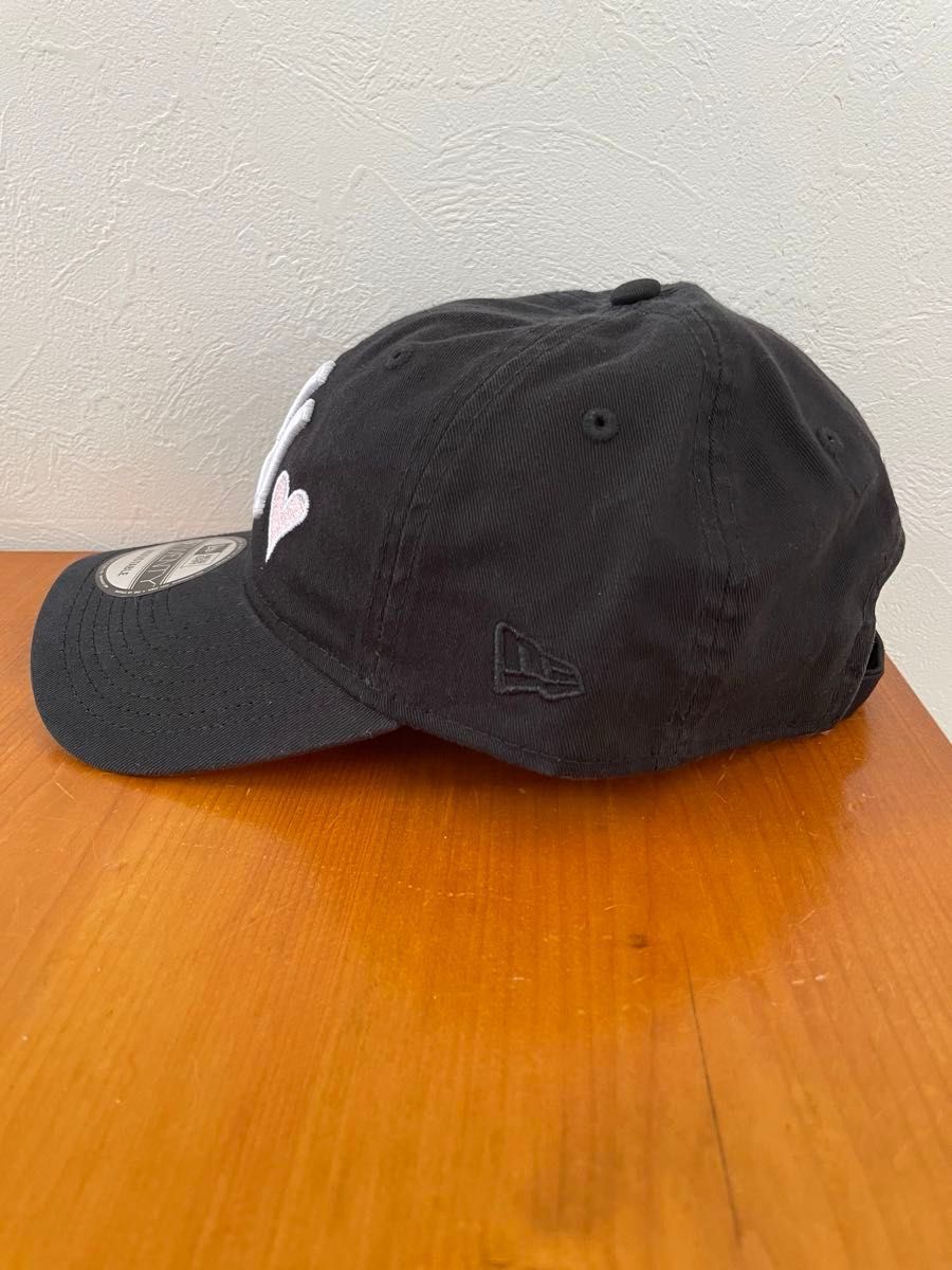 ニューエラ NY　ヤンキース　ブラック　ハート 新品　New Era　キャップ