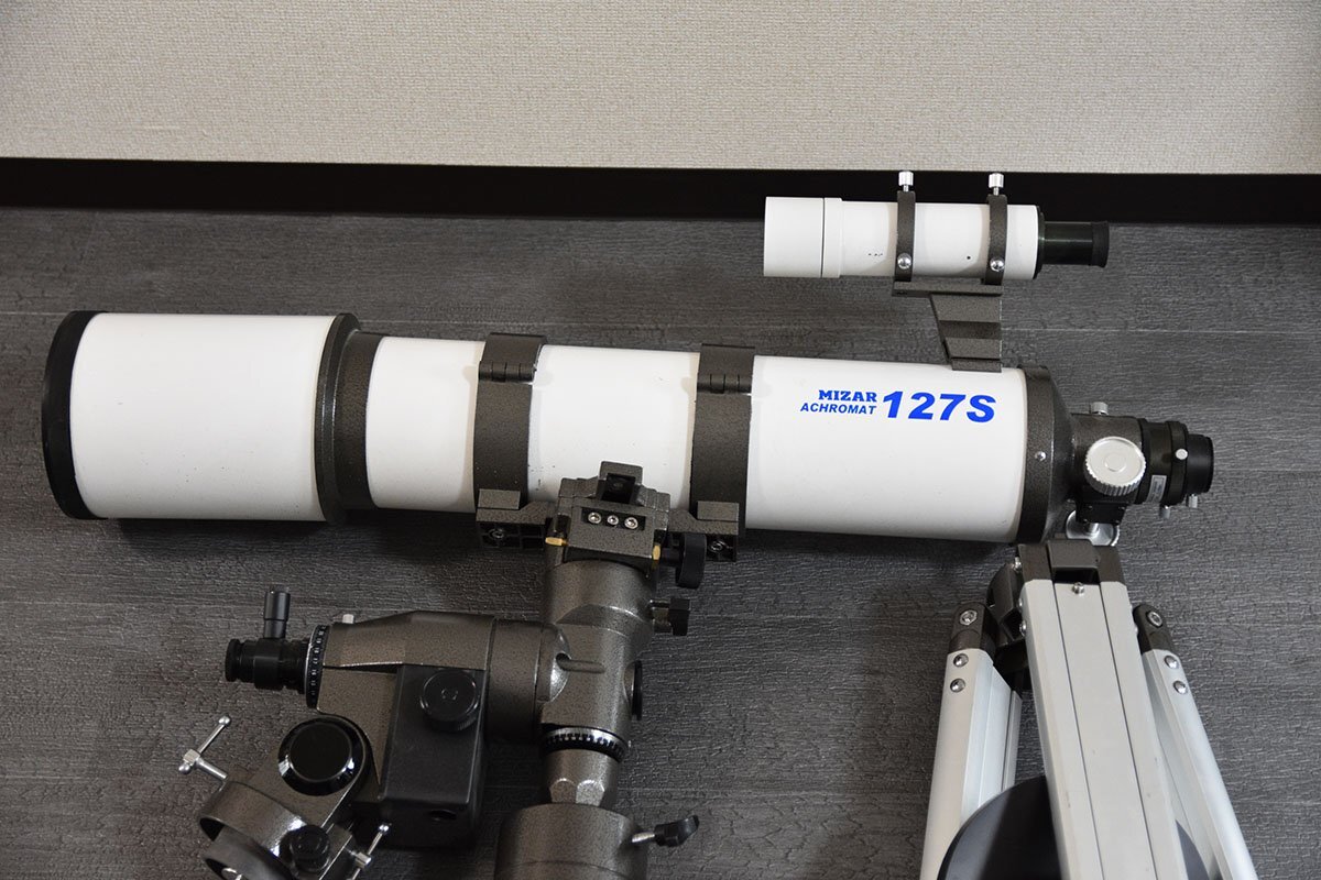 □●美品 MIZAR ミザール ASTRONOMICAL TELESCOPE 天体望遠鏡 ACHROMAT 127S D=127mm F=820mm_画像1