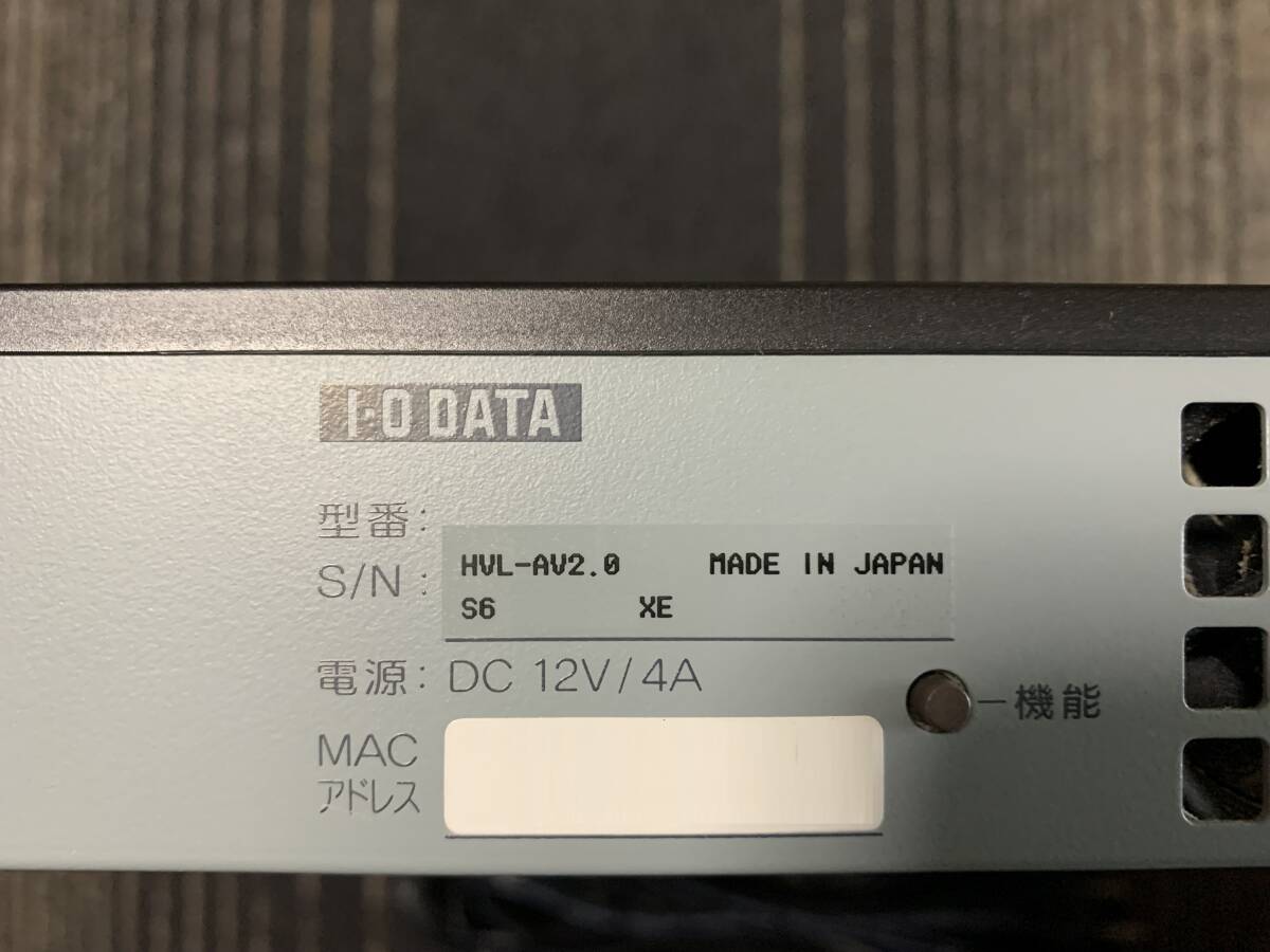 I-O DATA RECBOX HVL-AV2.0（2TB）★初期化後、起動確認済★_画像4