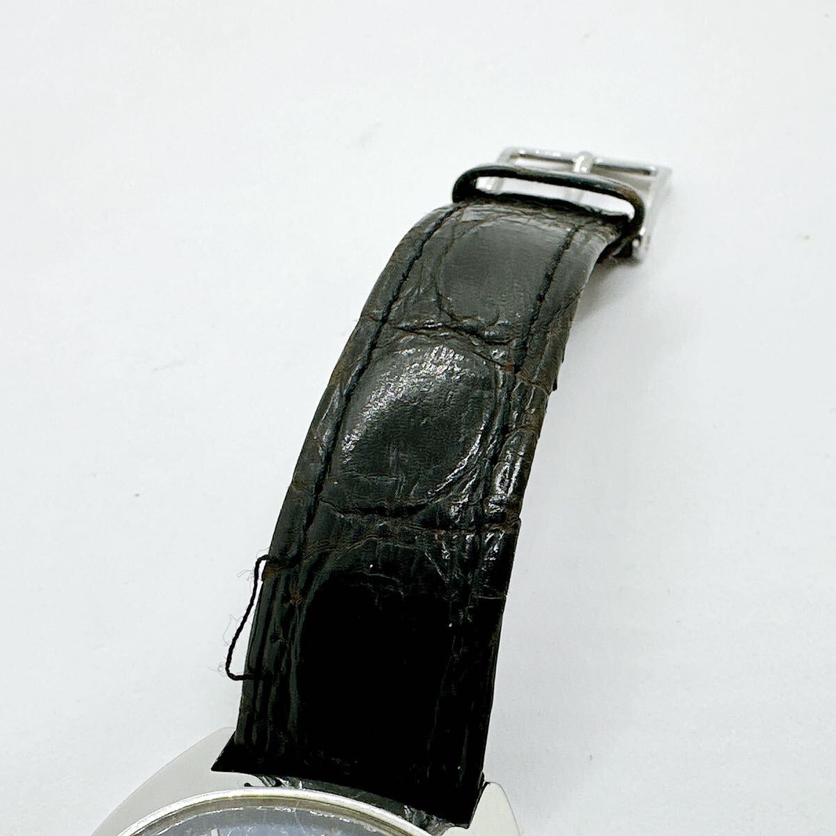 05171 オメガ OMEGA 稼働品 デビル DE VILLE メンズ ボーイズ ユニセックス 腕時計 手巻き ネイビー文字盤 アンティーク ヴィンテージ_画像8