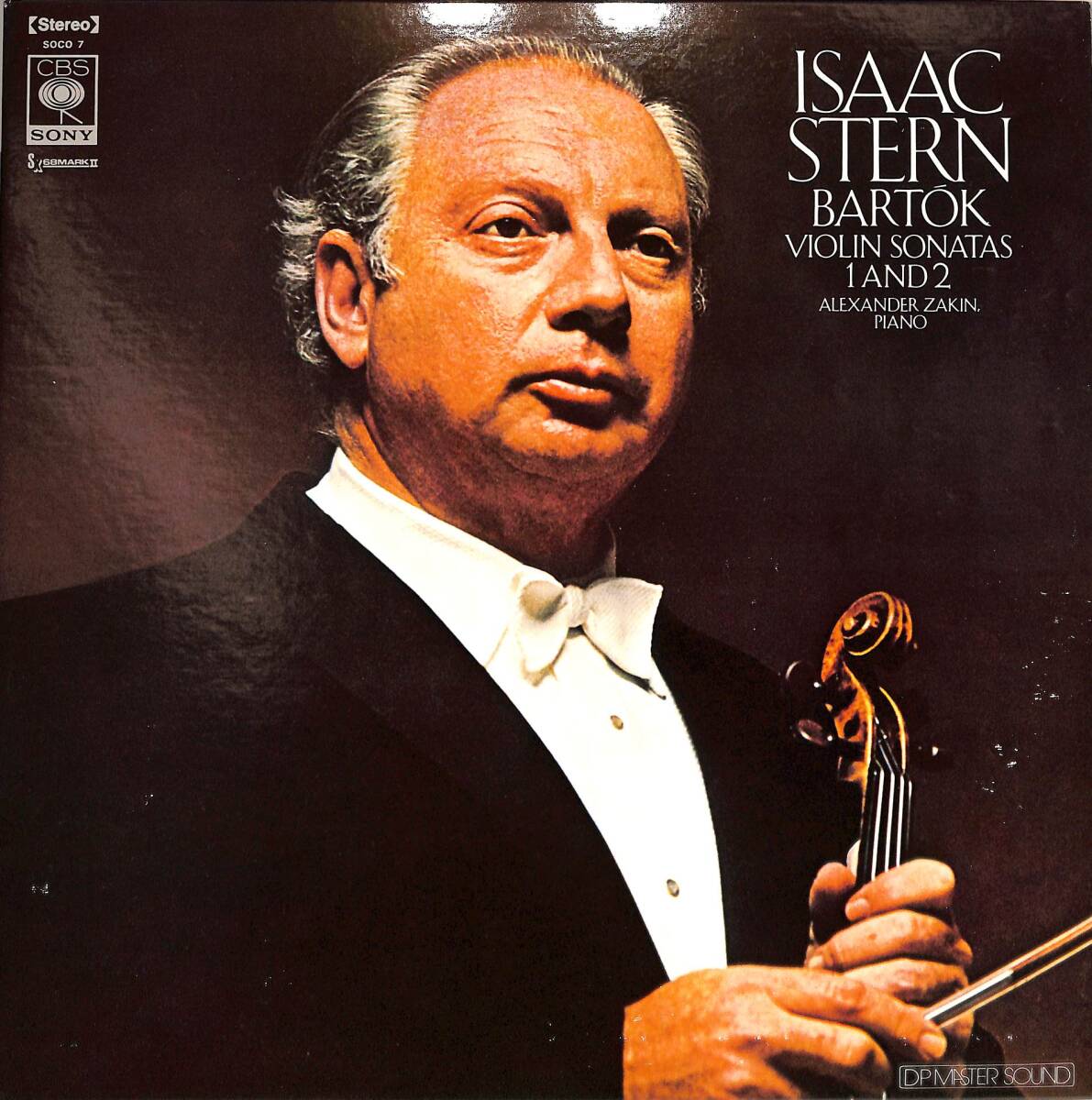 A00594261/LP/Isaac Stern/Alexander Zakin「Bartok/Violin Sonatas Nos.1&2」_画像1