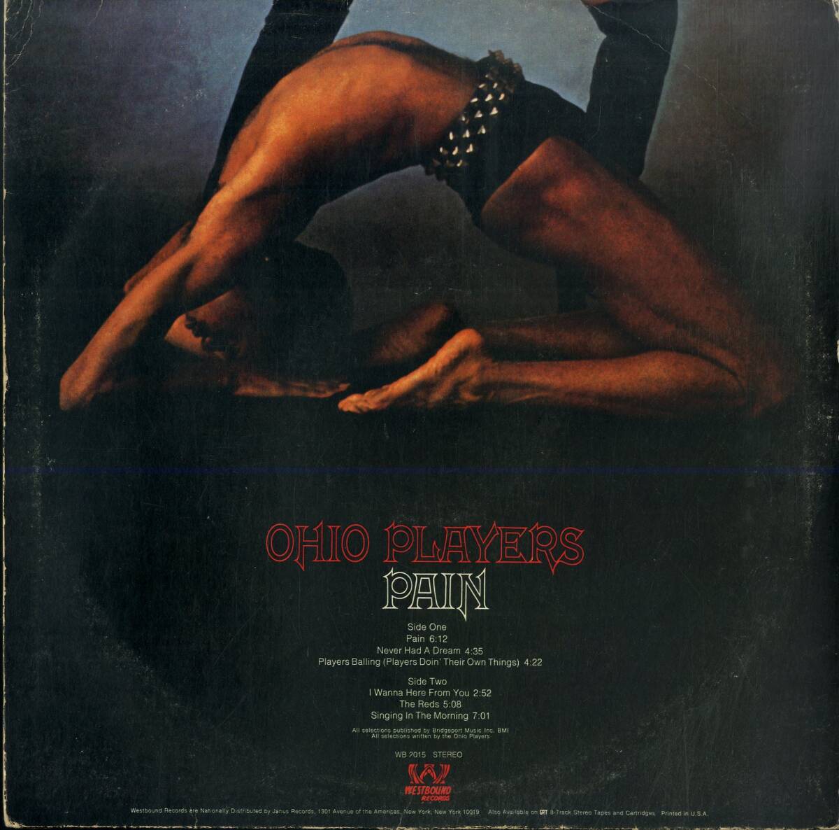 A00593917/LP/オハイオ・プレイヤーズ (OHIO PLAYERS)「Pain (WB-2015・ファンク・FUNK)」_画像2