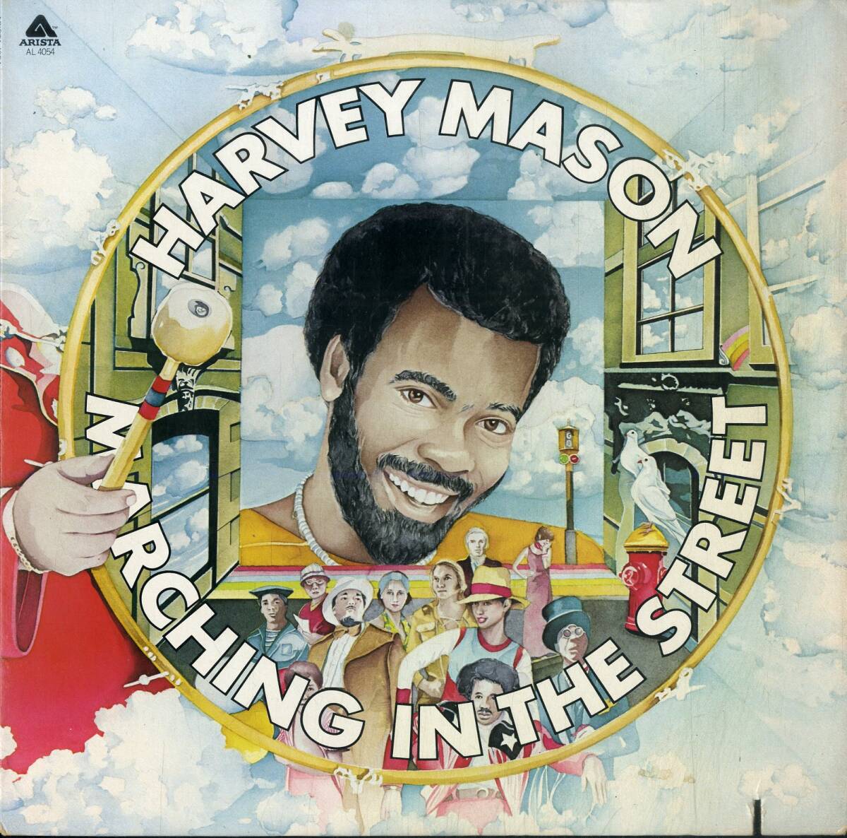 A00593923/LP/ハーヴィー・メイソン (HARVEY MASON)「Marching In The Street (1975年・AL-4054・ジャズファンク・フュージョン)」_画像1