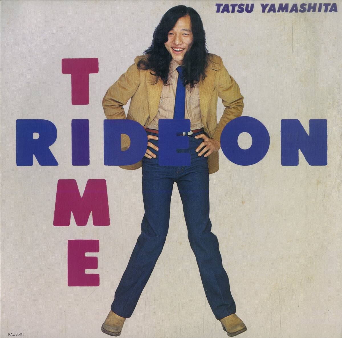 A00594499/LP/山下達郎「Ride On Time (1980年・RAL-8501・吉田美奈子・佐藤博・土岐英史etc参加・ソウル・SOUL・ファンク・FUNK・ディス_画像1