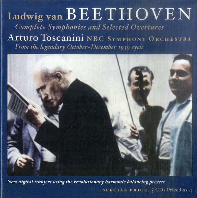D00162271/▲▲CD5枚組ボックス/Arturo Toscanini/NBC Symphony Orchestra「The 1939 Beethoven Cycle」_画像1