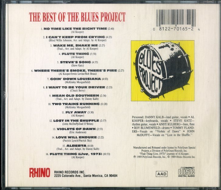 D00162114/CD/The Blues Project「The Best Of The Blues Project」_画像2