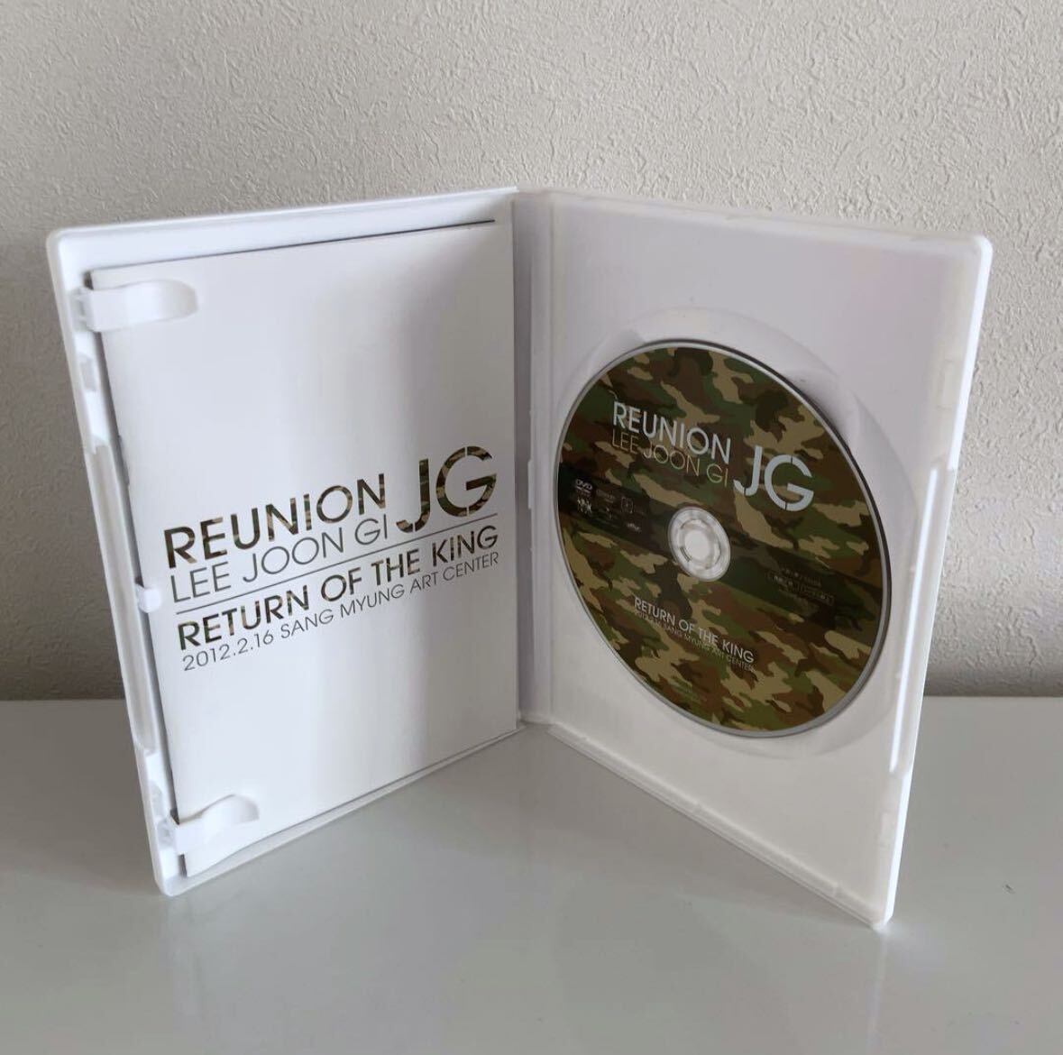 DVD イ・ジュンギ REUNION JG 2012年ファンミーティング