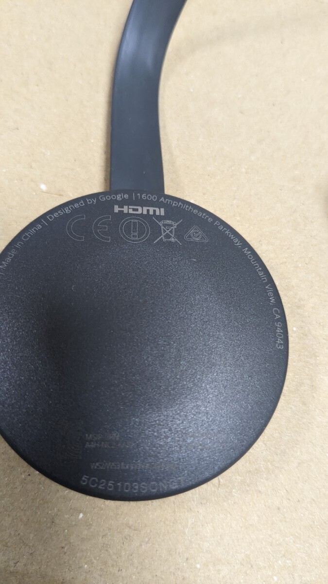 Chromecast GA3A00133A16Z01 （ブラック）_画像5