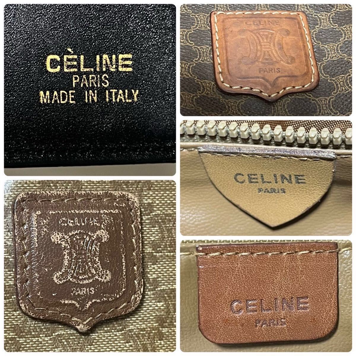 1円 CELINE セリーヌ マカダム レザー バッグ 財布 10点セット まとめ 大量 F1537の画像3