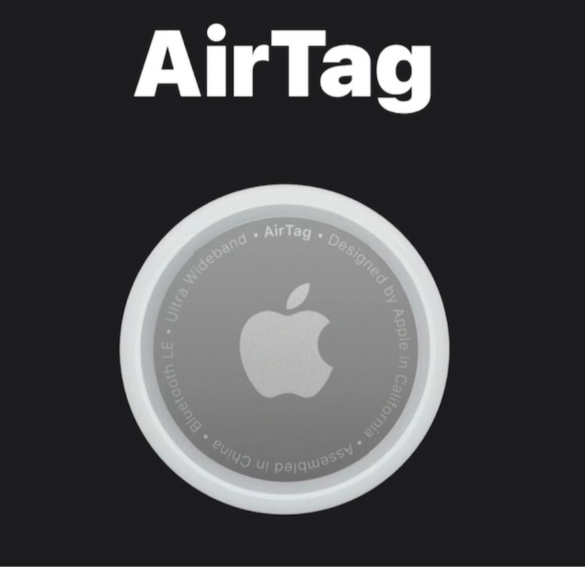 【予備電池付】Apple AirTag本体1個◆説明書付◆匿名配送