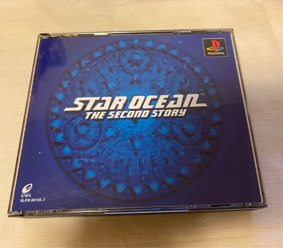 PS1 プレステ ゲームソフト 中古 ジャンク 動作未確認 スターオーシャン STAR OCEAN ケース割 盤面キズ  最低価格