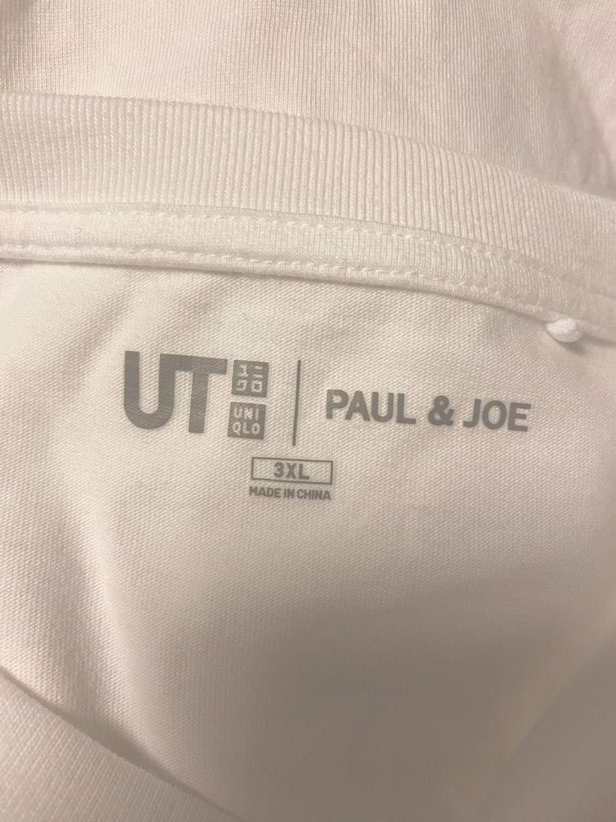 UNIQLO ユニクロ ポール & ジョー UT グラフィックTシャツ 半袖 大きいサイズ  3XL XXL 3L15号 新古品 