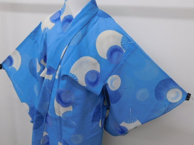 〔楽布〕P29266　冷感　シャリっと　涼しげ　浴衣　k