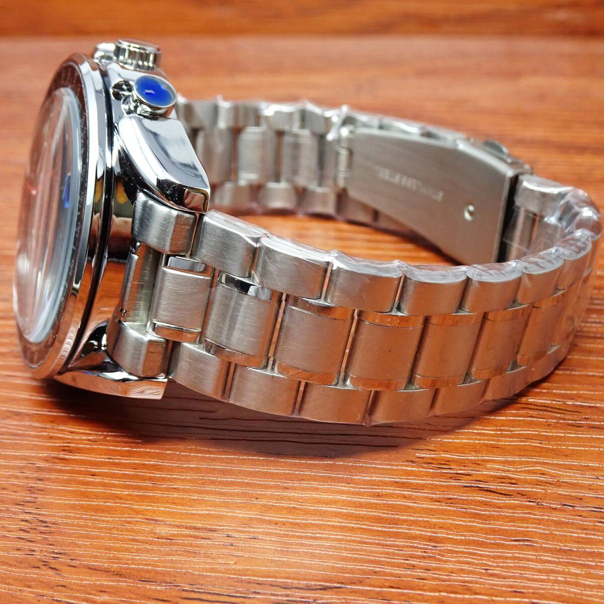 送料無料・新品・BENYARブランド・メンズ・クロノグラフ・24時間、カレンダー表示・クオーツ式腕時計・フルメタルスポーツモデルの画像5
