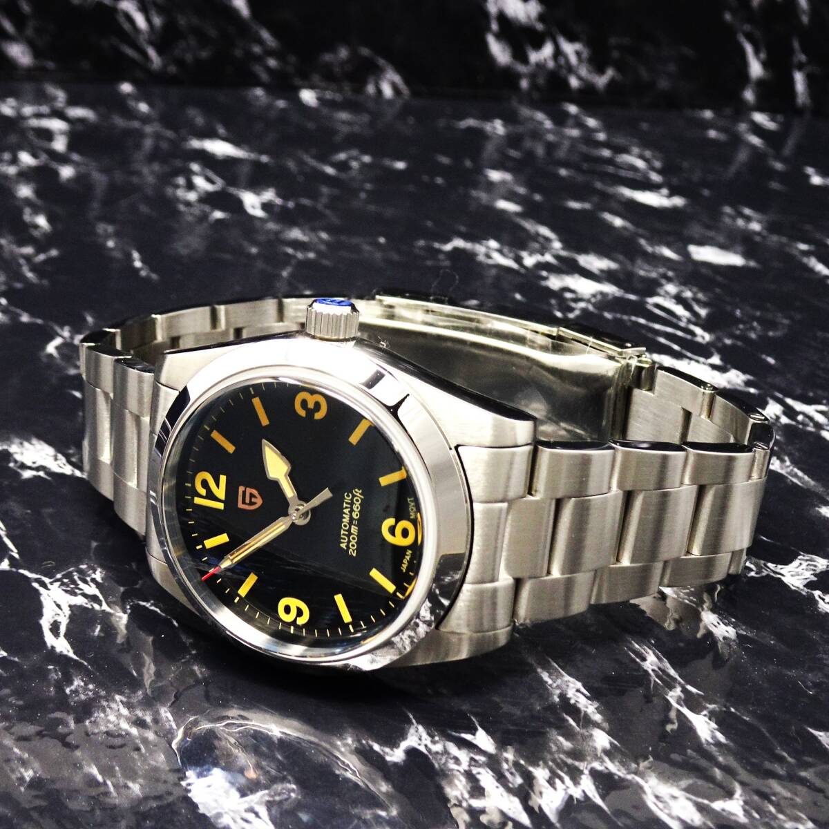送料無料〓新品〓腕時計 メンズ パガーニデザインブランド・ PAGANI DESIGN 機械式・NH35Ａ オマージュウォッチ・フルメタルモデルD-1751の画像2