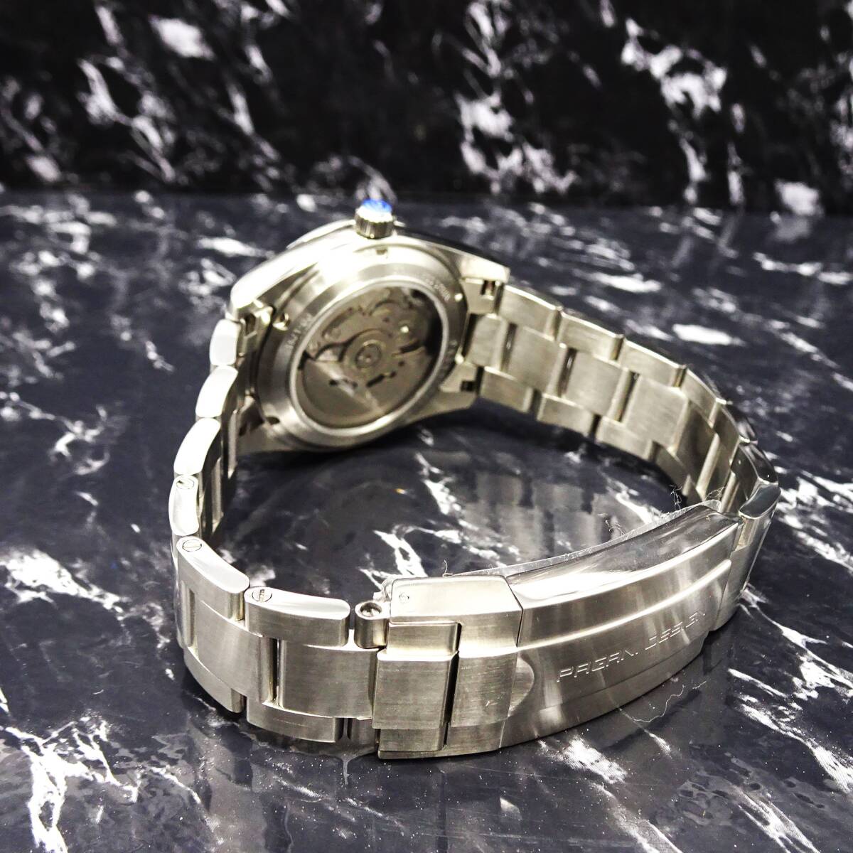 送料無料〓新品〓腕時計 メンズ パガーニデザインブランド・ PAGANI DESIGN 機械式・NH35Ａ オマージュウォッチ・フルメタルモデルD-1751の画像4