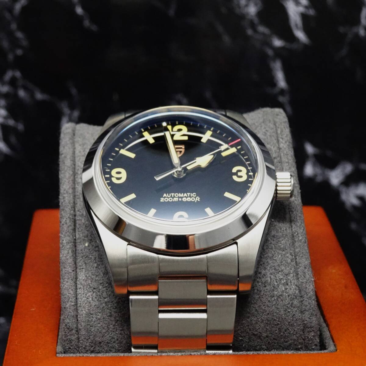 送料無料〓新品〓腕時計 メンズ パガーニデザインブランド・ PAGANI DESIGN 機械式・NH35Ａ オマージュウォッチ・フルメタルモデルD-1751の画像5