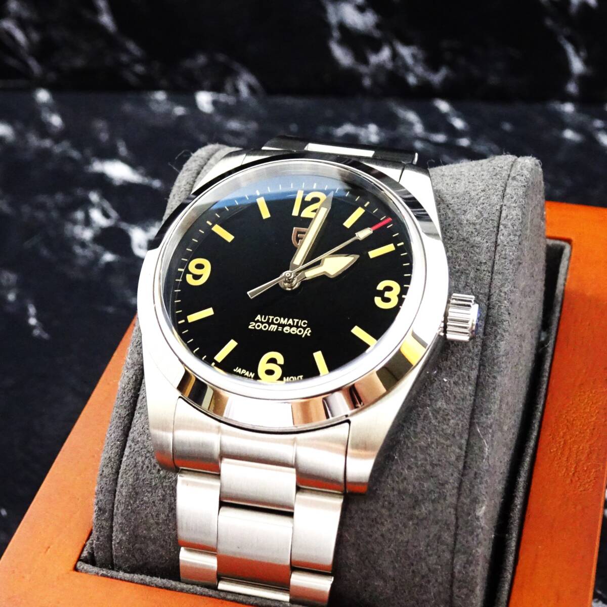 送料無料〓新品〓腕時計 メンズ パガーニデザインブランド・ PAGANI DESIGN 機械式・NH35Ａ オマージュウォッチ・フルメタルモデルD-1751の画像6