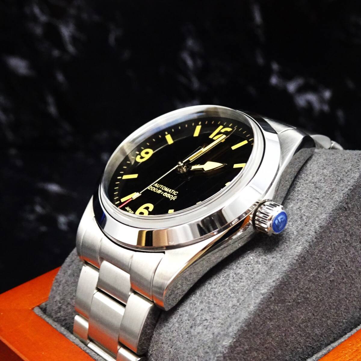 送料無料〓新品〓腕時計 メンズ パガーニデザインブランド・ PAGANI DESIGN 機械式・NH35Ａ オマージュウォッチ・フルメタルモデルD-1751の画像8
