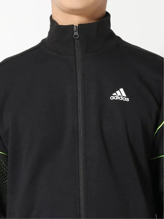 新品未使用 adidas トラックジャケット【S】定価8789円 ジャージ アディダス スポーツ トレーニング ジャケット FR7153 黒 吸水速乾_画像5