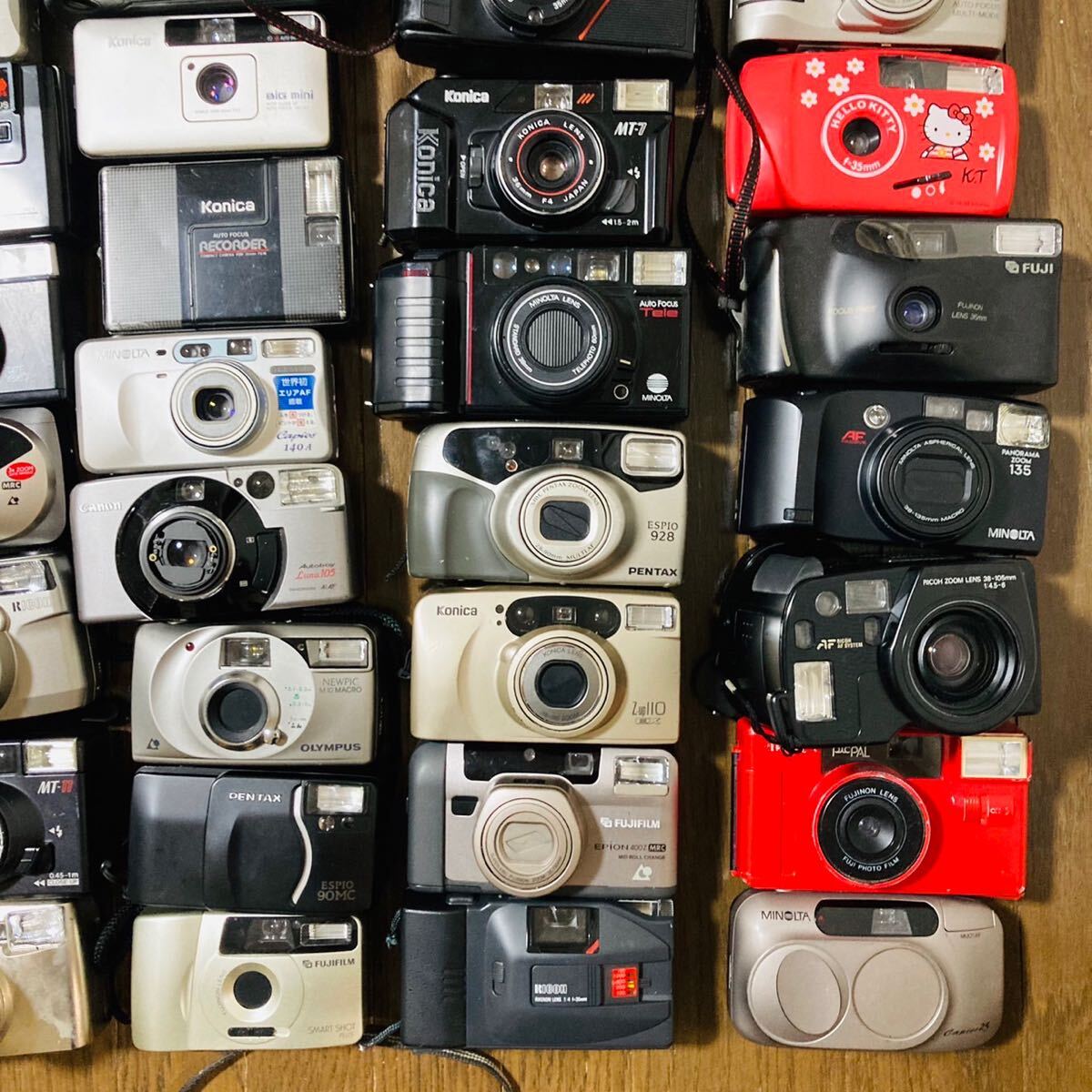計51点 フィルムカメラ まとめ売り 動作未確認 大量出品 Konica recorder big mini Nikon l35ad3など_画像5