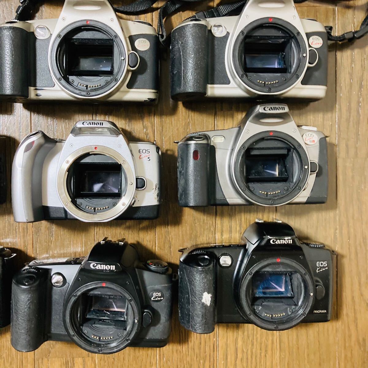 計20点 Canon用 EOS KISSシリーズ 純正 一眼レフ フィルムカメラ まとめ売り 動作未確認 大量出品の画像5