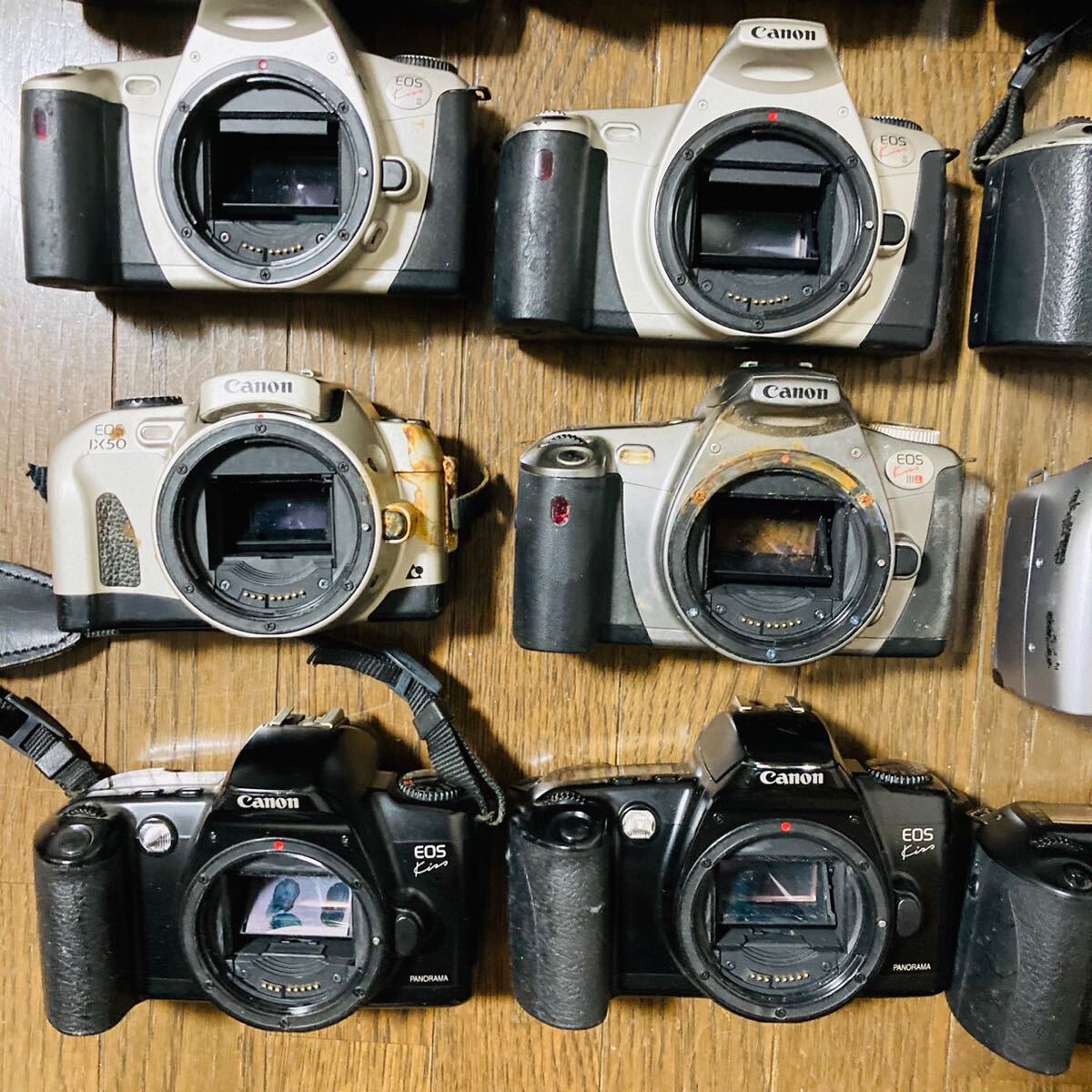 計20点 Canon用 EOS KISSシリーズ 純正 一眼レフ フィルムカメラ まとめ売り 動作未確認 大量出品の画像3