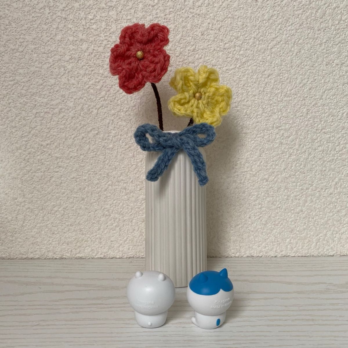 ハンドメイド 花 ほめられリボン