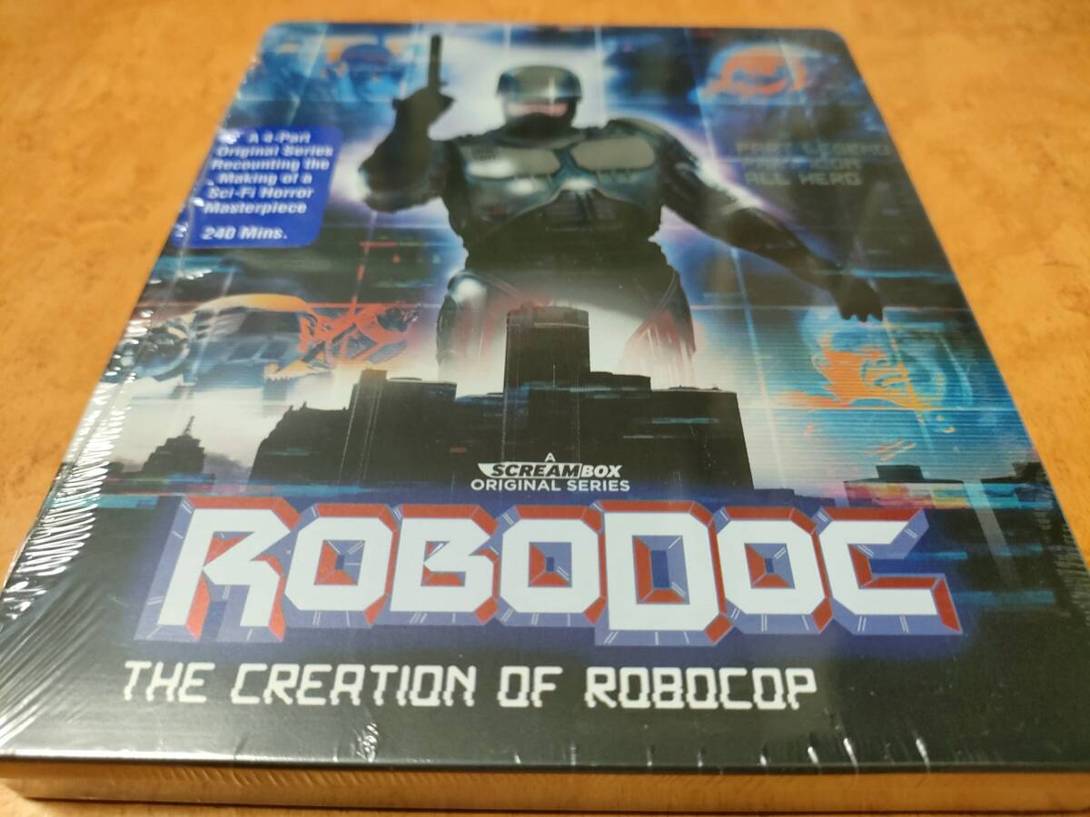 Robodoc: The Creation Of ロボコップ スチールブック仕様限定盤　未開封輸入盤Blu-ray　ポール・ヴァーホーヴェン/フィル・ティペット_画像1