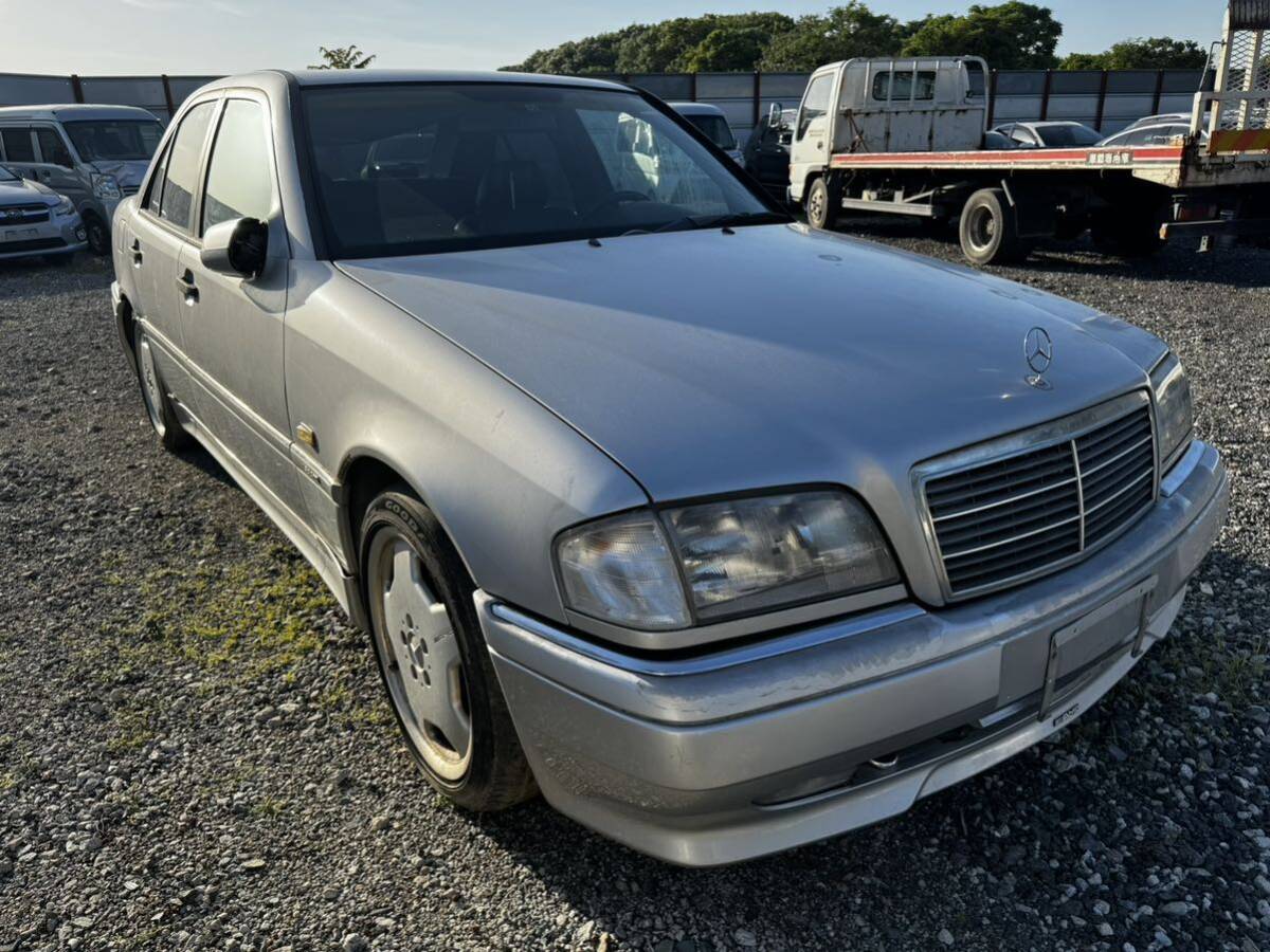 . thing AFFALTERBACH-GERMANY Benz AMG C Class left steering wheel 1994 year C280 100000 km Full Original garage storage W202 selling out 