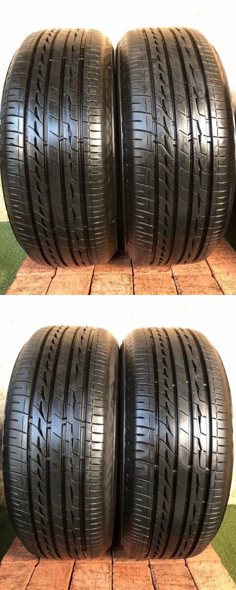 ブリヂストン REGNO GR-XⅡ レグノ 225/55R17 97W ♪タイヤのみ4本♪ノーマルタイヤ 夏タイヤ 中古タイヤ♪A630-0418S66_画像2