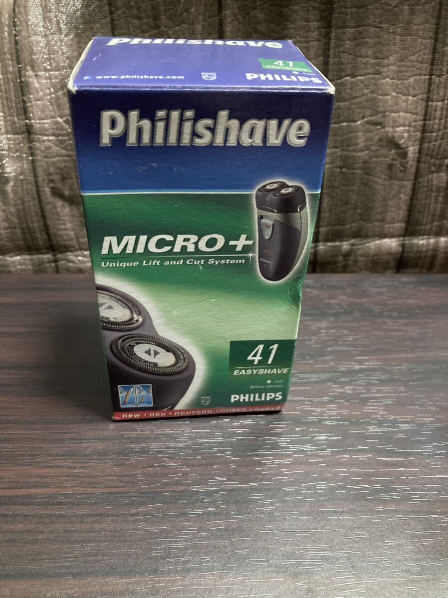 PHILIPS HQ41filishe-b Philips electric shaver unused goods 