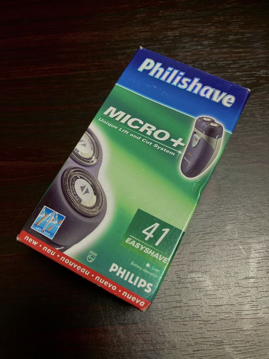 PHILIPS HQ41filishe-b Philips electric shaver unused goods 