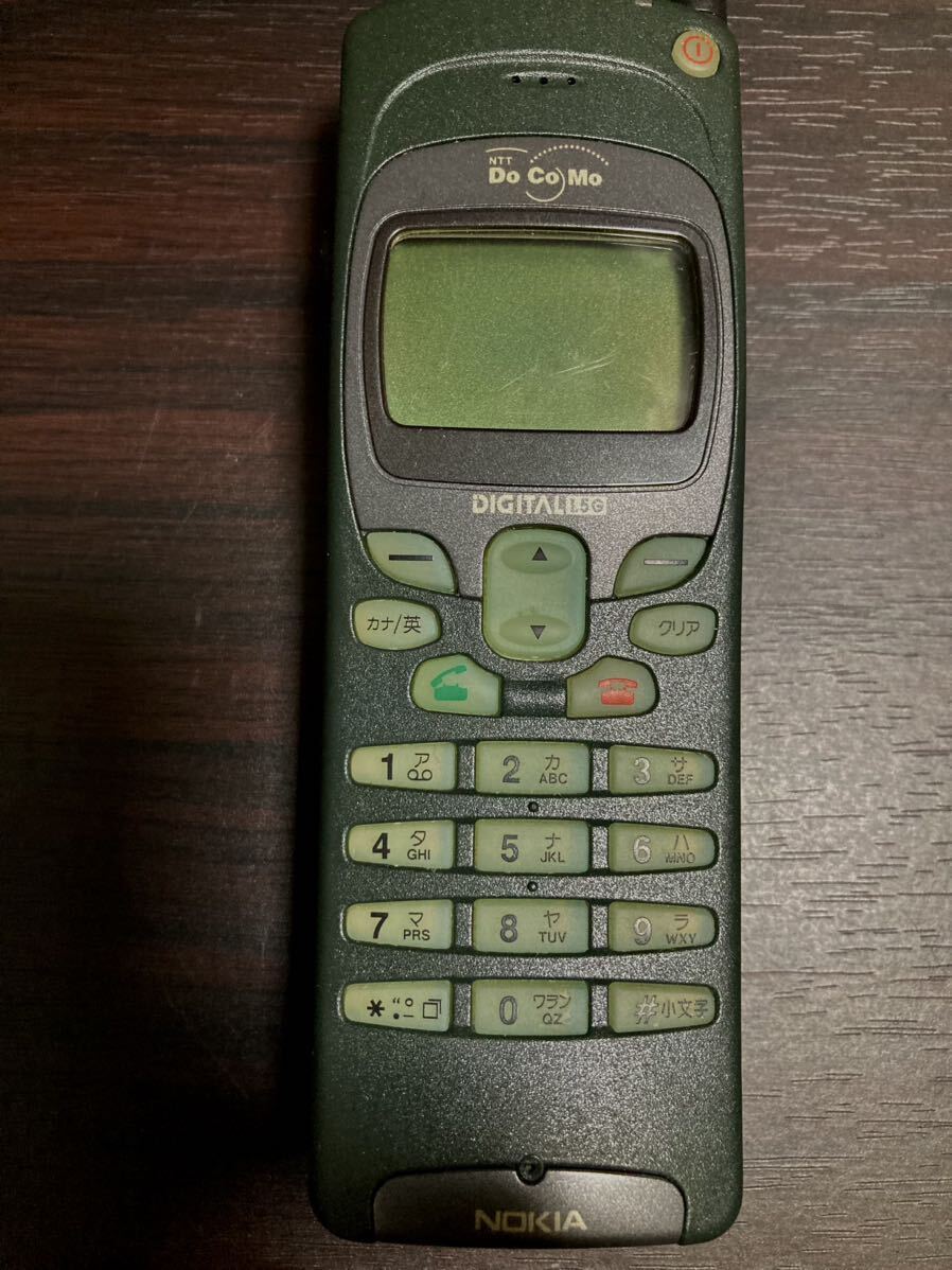 NOKIA NM152 ノキア携帯　　1997年製　docomoから販売されたレアな機種です。　フィンランド製_出品は本体のみです。