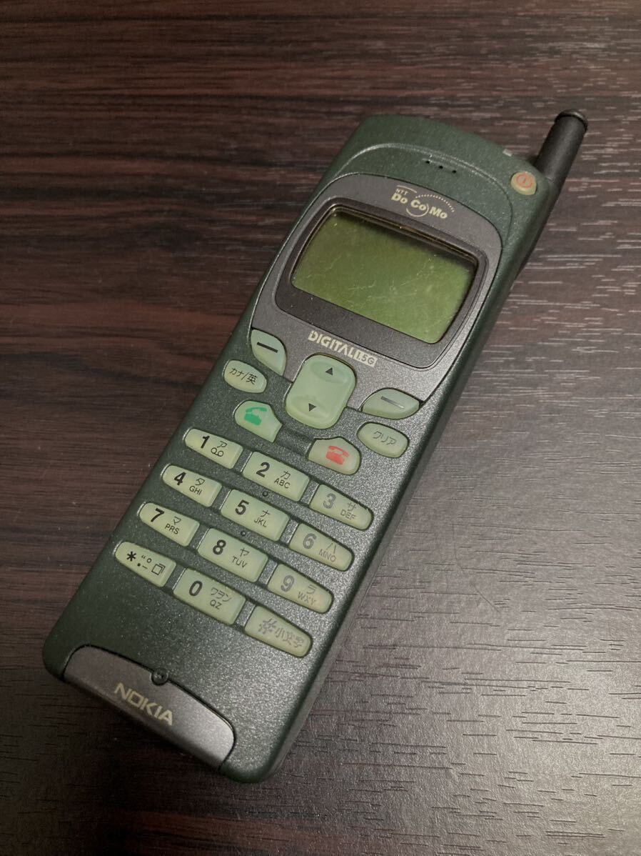 NOKIA NM152 ノキア携帯　　1997年製　docomoから販売されたレアな機種です。　フィンランド製_販売台数少数だったレアな機種です。