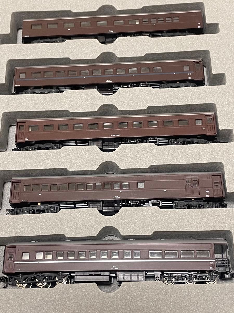 中古 KATO10-100 C62 スハ44系 旧特急形客車 6両セット Nゲージ 中古 KATO10-100 C62 スハ44系 旧特急形客車 6両セット Nゲージ