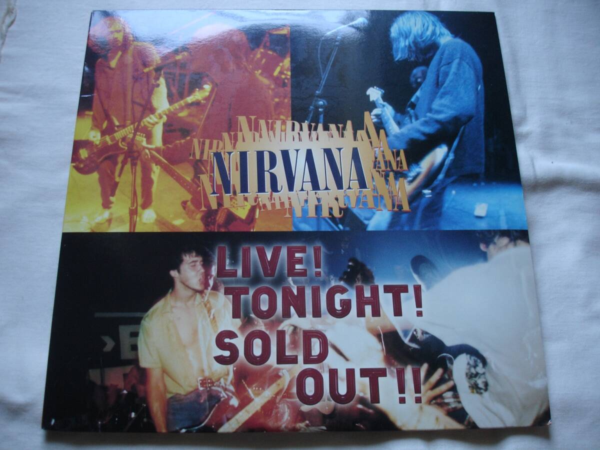 【LD】 NIRVANA LIVE! TONIGHT! SOLD OUT!!の画像1